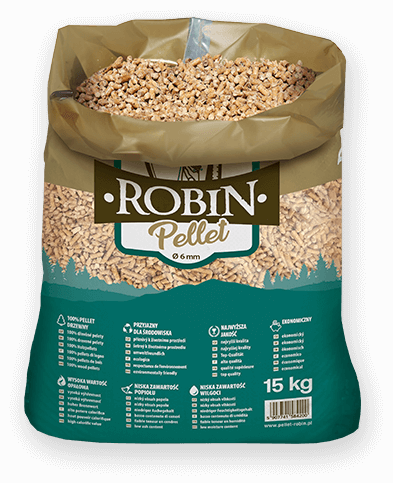 worek pelletu opałowego Robin do kupienia w Łęczycy lub sklepie internetowym
